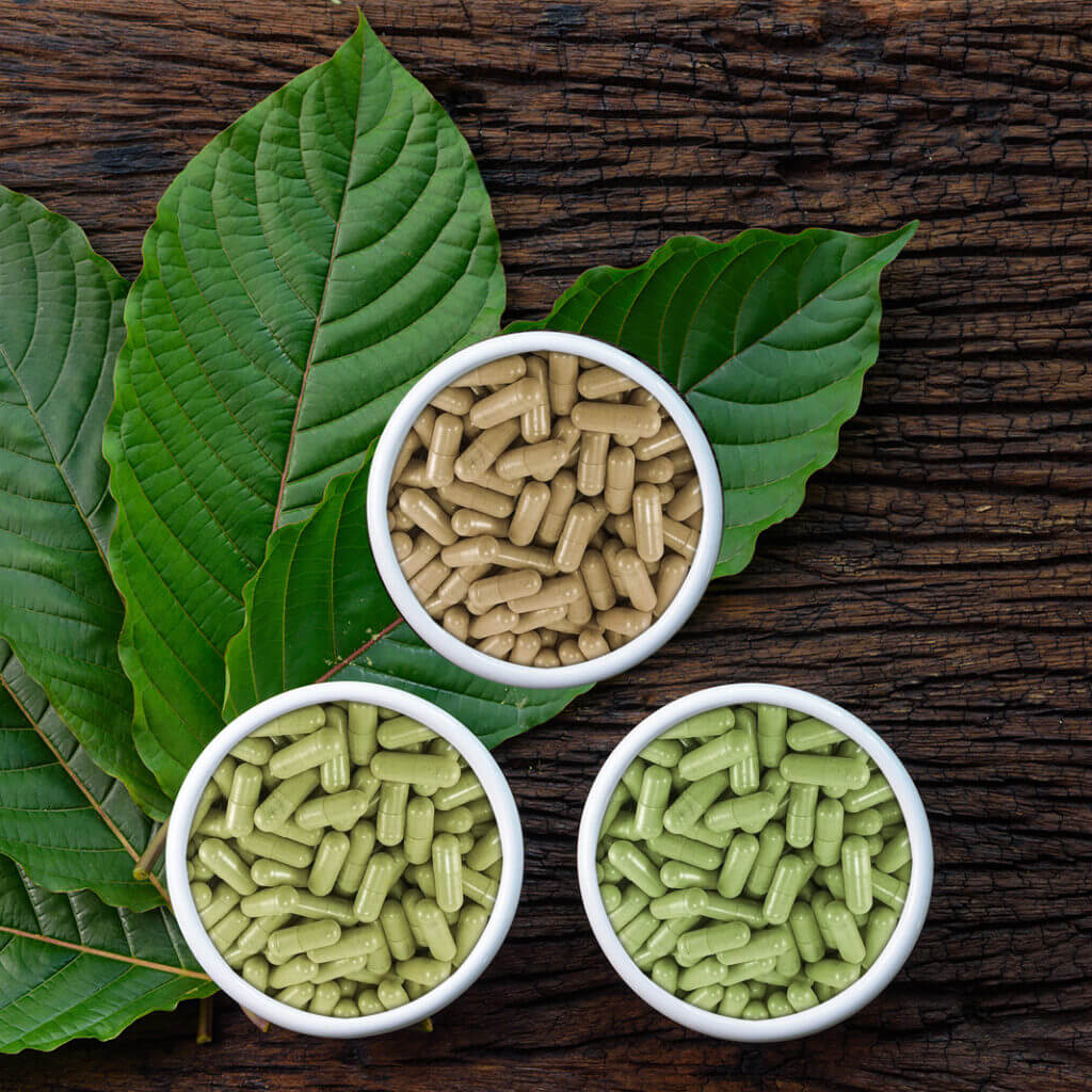 Kratom Capsules - Red Maeng Da - Green Maeng Da - White Maeng Da