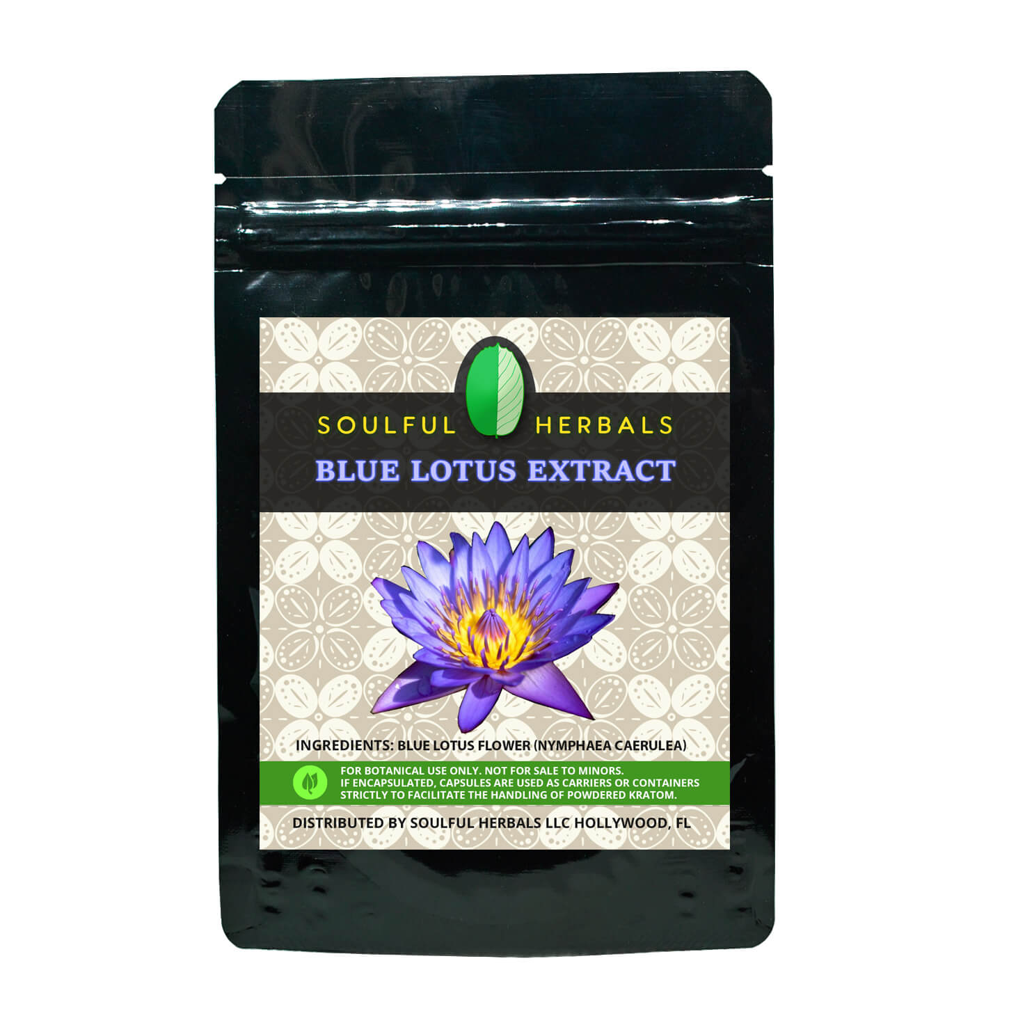 Blue Lotus Flower Extract 100x Soulful Herbals