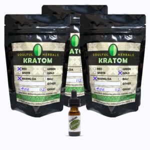 12oz Kratom Powder and Extract Bundle