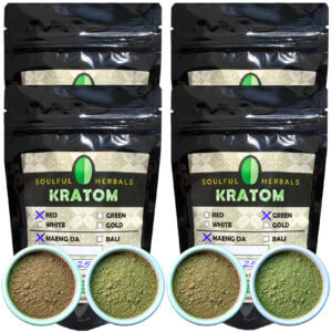 4 Way - Split 2kg Kilo Kratom