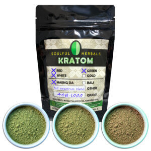 Full-Spectrum Kratom Blend - 3 Strains of Kratom Powder Blended