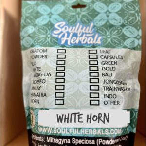 white horn kratom powder
