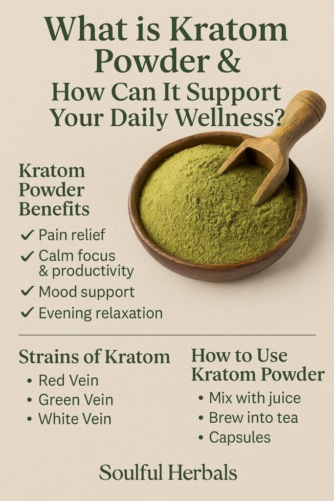 what is kratom powder